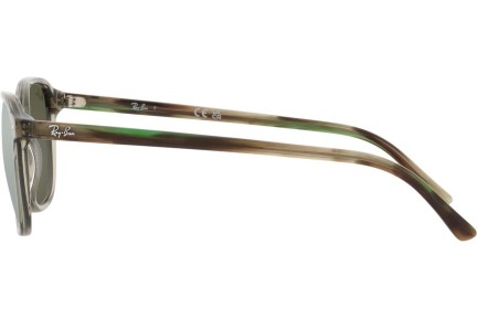 Okulary przeciwsłoneczne Ray-Ban Leonard RB2193 66355C Kwadratowe Zielone