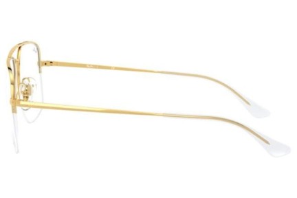 Okulary korekcyjne Ray-Ban The General Gaze RX6441 2500 Pilotki (Aviator) Złote