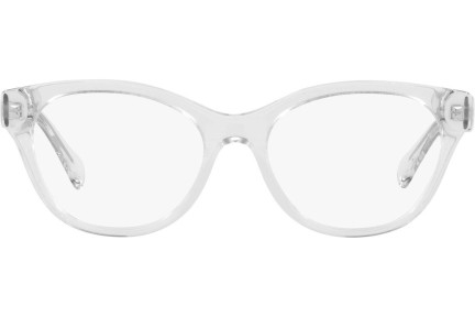 Okulary korekcyjne Ralph by Ralph Lauren RA7141 5002 Kocie oczy Przezroczyste