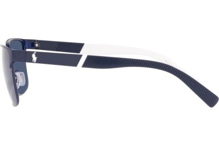 Okulary przeciwsłoneczne Polo Ralph Lauren PH3143 942180 Prostokątne Szare
