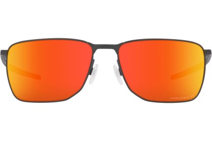 Okulary przeciwsłoneczne Oakley Ejector OO4142-15 Polarized Kwadratowe Havana