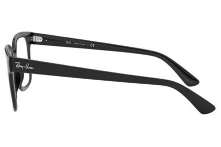 Okulary korekcyjne Ray-Ban RX4323V 2000 Kwadratowe Czarne