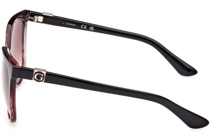 Okulary przeciwsłoneczne Guess GU7864 55T Okrągłe Havana