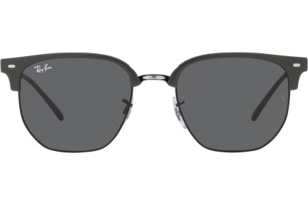 Okulary przeciwsłoneczne Ray-Ban New Clubmaster RB4416 6653B1 Browline Szare