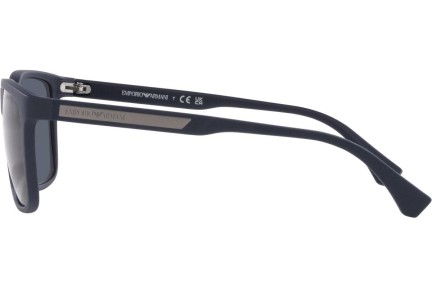 Okulary przeciwsłoneczne Emporio Armani EA4047 508880 Kwadratowe Niebieskie