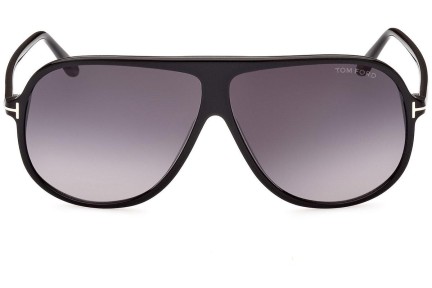 Okulary przeciwsłoneczne Tom Ford FT0998 01B Pilotki (Aviator) Czarne