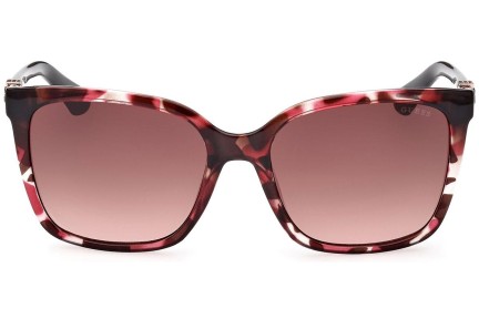 Okulary przeciwsłoneczne Guess GU7865 55T Kwadratowe Havana