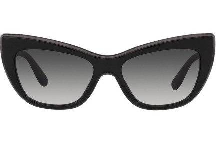 Okulary przeciwsłoneczne Dolce & Gabbana DG4417 32468G Kocie oczy Czarne