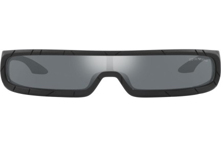 Okulary przeciwsłoneczne Emporio Armani EA4190U 50636G Pojedyncze | Shield Czarne