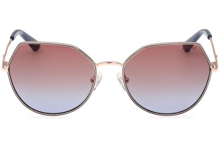 Okulary przeciwsłoneczne Guess GU7867 28F Kwadratowe Złote
