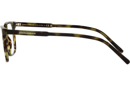 Okulary korekcyjne Dolce & Gabbana DG3365 1735 Kwadratowe Zielone