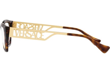 Okulary korekcyjne Versace VE3327U 108 Prostokątne Havana