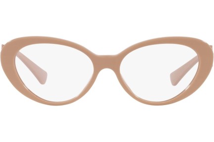 Okulary korekcyjne Versace VE3331U 5383 Kocie oczy Beżowe