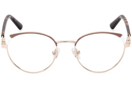 Okulary korekcyjne Guess GU8273 033 Okrągłe Złote