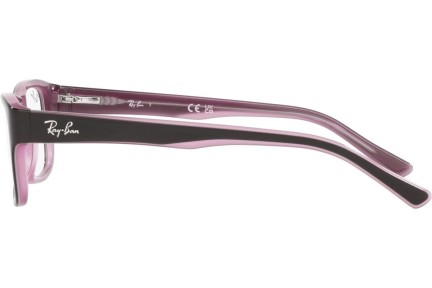 Glasses Ray-Ban RX5268 2126 Prostokątne Brązowe