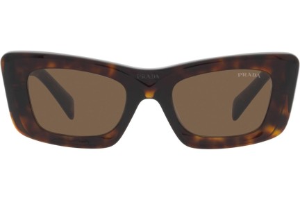 Ochelari de soare Prada PR13ZS 2AU06B Cat Eye Havana