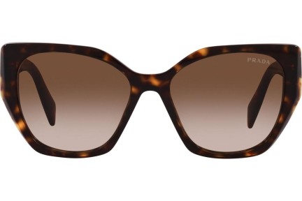 Okulary przeciwsłoneczne Prada PR19ZS 2AU6S1 Kwadratowe Havana