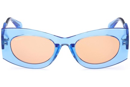 Okulary przeciwsłoneczne Max&Co. MO0068 84E Prostokątne Niebieskie