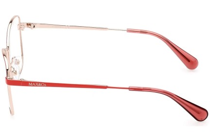 Okulary korekcyjne Max&Co. MO5091 066 Kocie oczy Czerwone
