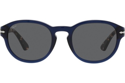 Okulary przeciwsłoneczne Persol PO3304S 1183B1 Okrągłe Niebieskie