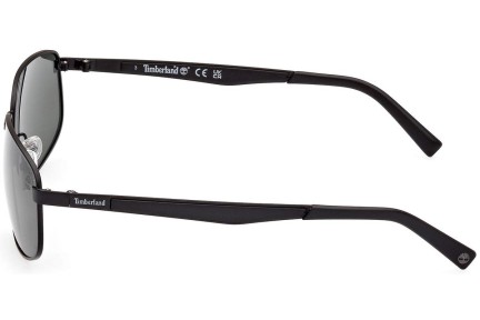 Ochelari de soare Timberland TB9300 02R Polarized Dreptunghiulari Negri