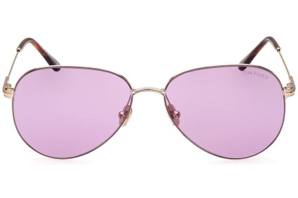 Okulary przeciwsłoneczne Tom Ford FT0993 28Y Pilotki (Aviator) Złote