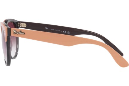 Okulary przeciwsłoneczne Ray-Ban Iris RB4471 66338H Okrągłe Beżowe