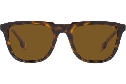 Okulary przeciwsłoneczne Burberry George BE4381U 300283 Polarized Kwadratowe Havana