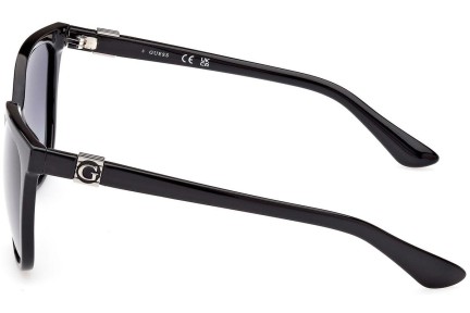 Okulary przeciwsłoneczne Guess GU7864 01D Polarized Okrągłe Czarne