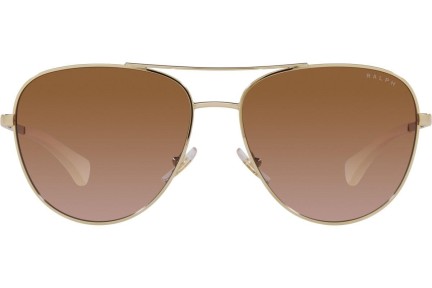Okulary przeciwsłoneczne Ralph by Ralph Lauren RA4139 911613 Pilotki (Aviator) Złote