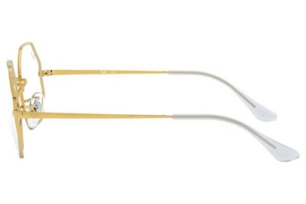 Okulary korekcyjne Ray-Ban Octagon RX1972V 3086 Okrągłe Złote