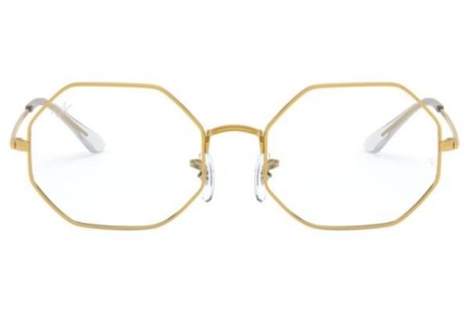 Okulary korekcyjne Ray-Ban Octagon RX1972V 3086 Okrągłe Złote