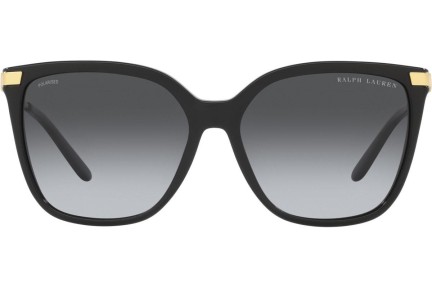 Okulary przeciwsłoneczne Ralph Lauren The Jacquie RL8209 5001T3 Polarized Kwadratowe Czarne