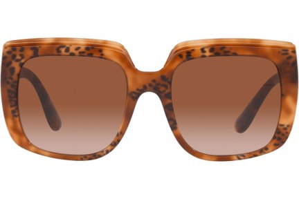 Okulary przeciwsłoneczne Dolce & Gabbana DG4414 338013 Kwadratowe Havana
