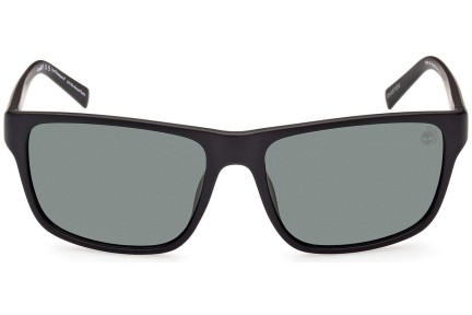 Ochelari de soare Timberland TB9296 02R Polarized Dreptunghiulari Negri