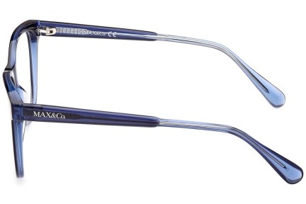 Okulary korekcyjne Max&Co. MO5075 092 Okrągłe Niebieskie