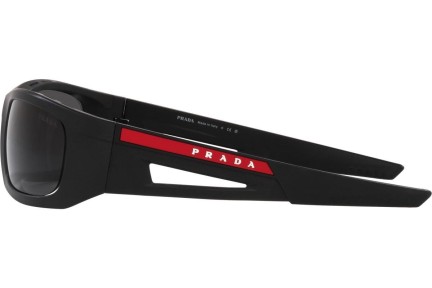 Okulary przeciwsłoneczne Prada Linea Rossa PS02YS 1BO06F Prostokątne Czarne
