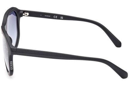 Okulary przeciwsłoneczne Guess GU00057 02W Kwadratowe Czarne