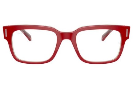 Okulary korekcyjne Ray-Ban Jeffrey RX5388 5987 Kwadratowe Czerwone