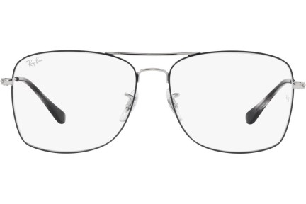 Okulary korekcyjne Ray-Ban RX6498 2970 Kwadratowe Niebieskie