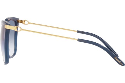 Okulary przeciwsłoneczne Ralph Lauren The Jacquie RL8209 537719 Kwadratowe Niebieskie