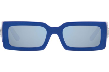 Okulary przeciwsłoneczne Dolce & Gabbana DG4416 337833 Prostokątne Niebieskie