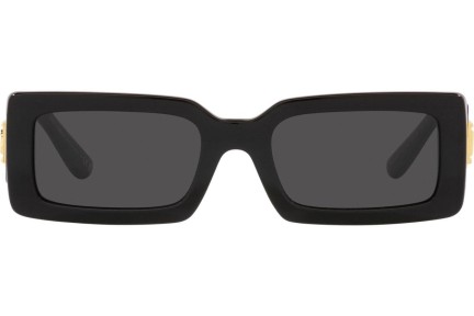 Okulary przeciwsłoneczne Dolce & Gabbana DG4416 501/87 Prostokątne Czarne