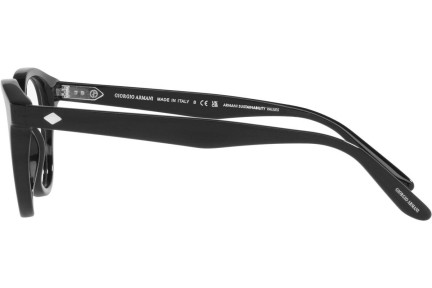 Okulary korekcyjne Giorgio Armani AR7227 5875 Okrągłe Czarne