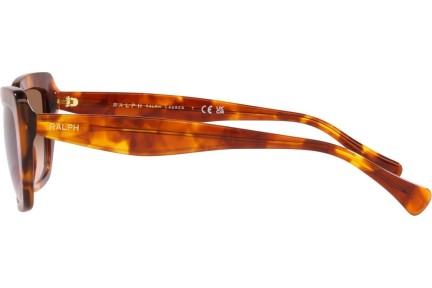 Okulary przeciwsłoneczne Ralph by Ralph Lauren RA5292 601113 Prostokątne Havana