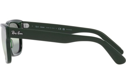 Okulary przeciwsłoneczne Ray-Ban Mr Burbank RB2283 6659G4 Polarized Kwadratowe Zielone