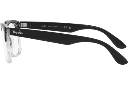 Okulary korekcyjne Ray-Ban Steve RX4487V 8193 Kwadratowe Czarne