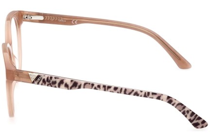 Okulary korekcyjne Guess GU2944 057 Okrągłe Beżowe