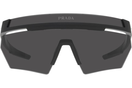 Okulary przeciwsłoneczne Prada Linea Rossa PS01YS 1BO06F Pojedyncze | Shield Czarne