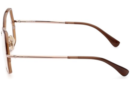 Okulary korekcyjne Max Mara MM5076 038 Kwadratowe Złote